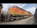 Railfanning the BNSF Transcon in Olathe and BNSF Fort Scott Sub in Lenexa, KS on February 11, 2017