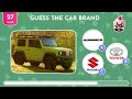 Guess the Car Brand by Car 🚘✅ | Car Logo Quiz - 35 Levels - Easy, Medium, Hard