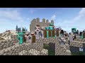 100 Players Simulate Tribal Civilizations in Minecraft...