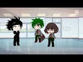 If I met My Hero Academia *with my team*  (Gacha Club) Warning: Flash