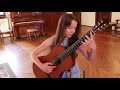 Fly Me to the Moon - Classical Guitar Arrangement by Julia Lange