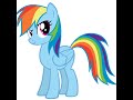 My Little Pony Gameloft - Rainbow Dash Voice Clips