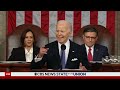 Biden pokes fun at age criticisms in closing State of the Union remarks