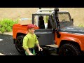 Fire Truck Rescue Team and Excavator | Toy Car Story | BIBO TOYS