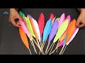 How to Make Paper Feathers | DIY Crafts