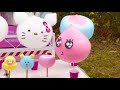 [Cotton Candy Art] Making a Cotton Candy  / Rabbit, Bear, Flower, Duck, Kitty,  Rainbow / 4K /