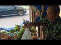 Jualan es kelapa muda Pak Mugi// Es kelapa muda