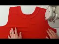 ✅️ Easy Way to Beautiful Neck Design Cutting and Sewing 💯 Sewing hacks to beginners ⛔️ Tailor Nour