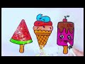 How to draw Ice Cream/ Let's draw Ice cream together/ Ice cream drawing STEP by STEP/KIDSTV