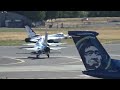 Thunderbirds at Portland - Takeoff, Flyby, and Landing (Oregon Airshow 2022)