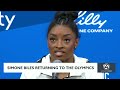 Simone Biles returning to Olympics