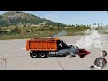 BeamNG truck rampage Escape to Airport in Italy