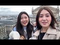 LONDON & PARIS TRAVEL VLOG | girl's trip to europe, afternoon tea, luxury shopping