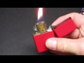 Carrying a Zippo when you don't smoke?