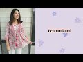 🌸Types of short Kurti with names ||Short kurti design ideas for girls women 🤍 @Beautytips-p2d