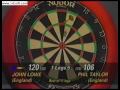 Phil Taylor v John Lowe 1993 W.D.C  Lada UK Masters