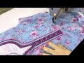 Lawn ki shirt per banaye Stylish Neck Design with handmade Tassels | The Latest Design