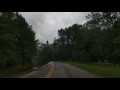 Crossing the flooded swamp after hurricane Matthew