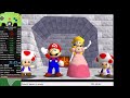 Super Mario 64 - 16 Stars Speedrun in 21:12