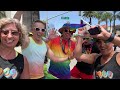 Visiting the 3rd largest Pride parade & festival in California!