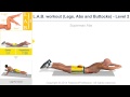 L.A.B. workout (Legs, Abs and Buttocks) - Level 2