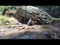 Ly Lan Duong | Journey of transporting bamboo by homemade Kubota vehicle