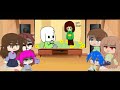 •The reaction of Chara and Frisk's parents on the video• •🇷🇺/🇬🇧• •Gacha club• •S o k o•