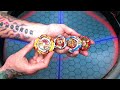 LEFTSPIN HAMER vs SPRIGGAN vs PHOENIX WING vs ACHILLES | Beyblade X ベイブレードエックス