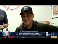 Aaron Boone discusses series finale against Rangers