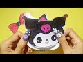 🍭paper diy 🍭 unboxing blind bag kuromi | asmr | diy | craft | michels official