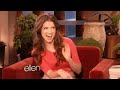 Anna Kendrick on Ellen gif