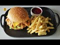 Spicy Crispy Chicken Burger Recipe By Food Fusion