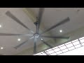 World’s biggest ceiling fan part 2