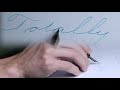 Calligraphy Compilation Capitals P through T | ASMR