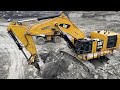 Caterpillar 6015B Excavator Loading Caterpillar Dumpers And Trucks - Sotiriadis Mining Works