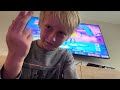 I played Fortnite with my lil bro