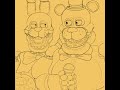 Fredbear and Springbonnie speed-sketch!