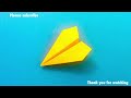 Easy Sticky Note Paper Origami Airplane for Beginners Tutorial, How to make a Mini Craft Paper Plane