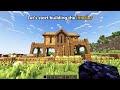 Minecraft: Survival Starter House [1.20 Tutorial]🏠