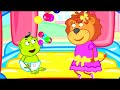 Lion Family | Wants to Be Police Since Childhood. Dream Jobs of Kids | Cartoon for Kids