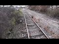 First train in months - Old Colony & Newport work train reopens south end of line - Newport, RI