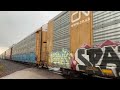 CN Intermodal Train Thru Larsen, Wisconsin 7/5/24