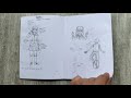 DIY sketchbook tour (mid 2018 - early 2019) [non-narrated version]