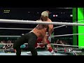 Cody Rhodes Vs Roman Reigns 4K ( With Roman Reigns Wrestlemania XL/40 Theme )