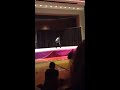 Ella's hip hop routine