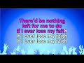 If I Ever Lose My Faith In You - Sting (Karaoke Version)