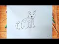 How to draw a cat step by step | Easy cat drawing | cat draw