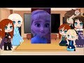 Frozen & Frozen 2 react to Elsa and Anna