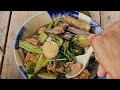 Ký ức quê hương , rau củ kho nước tương #farmingvochanhtin #cooking #amthuc