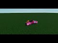 Failed backflip, broken face  (Roblox animation)